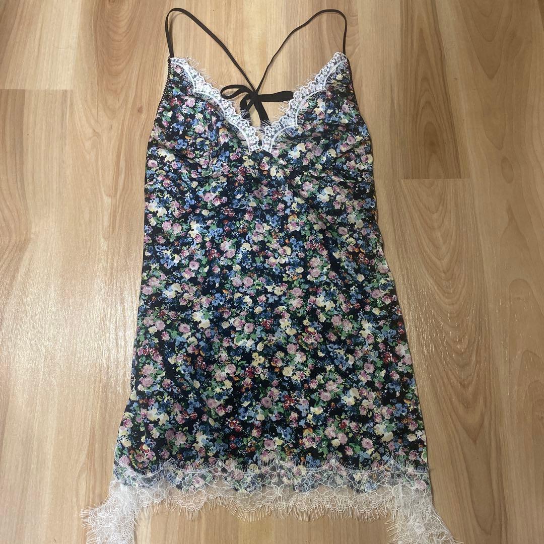 トップス IMASA - Night floral mini dress