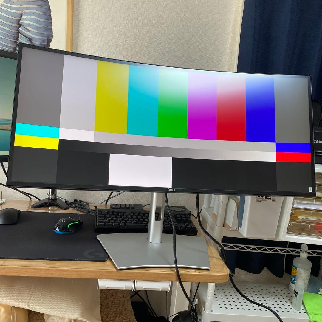 Dell U3421WE 曲面ウルトラワイドモニター 美品