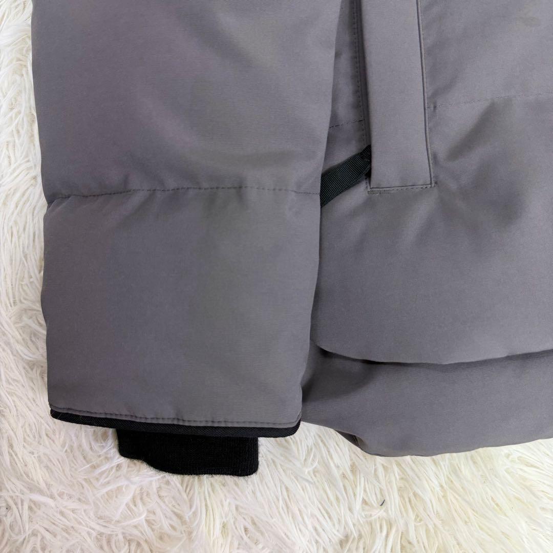 【現行品/美品】カナダグース マクミランパーカ ブラックレーベル グレー M