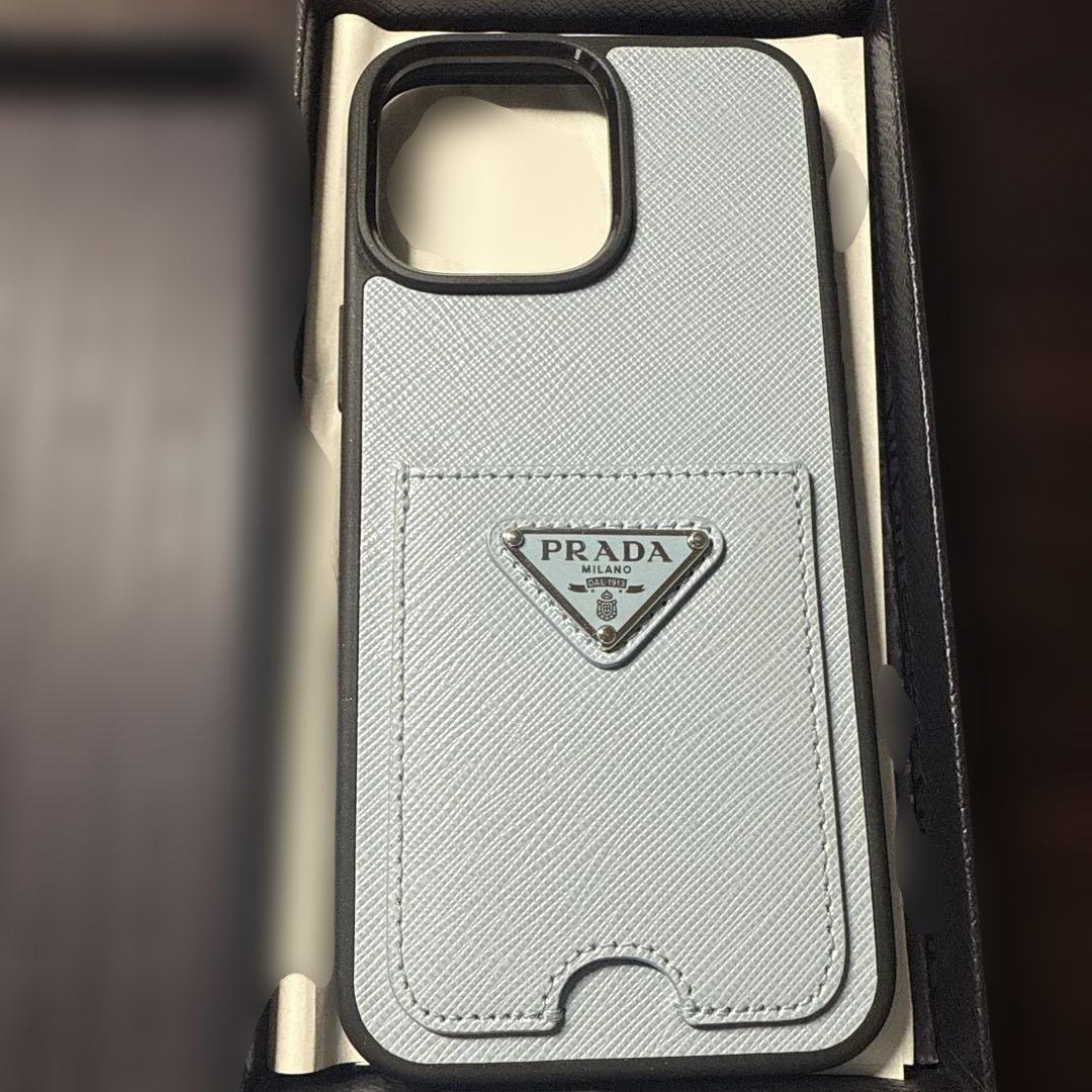 PRADA iPhone16 pro max ケース 極美品