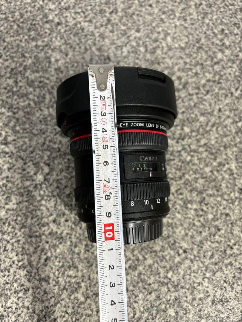 Canon 超広角ズームレンズ EF8-15mm F4L フィッシュアイ USM