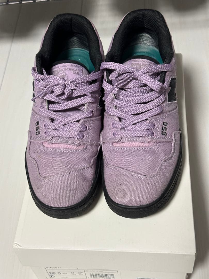 thisisneverthat × new balance 550 パープル