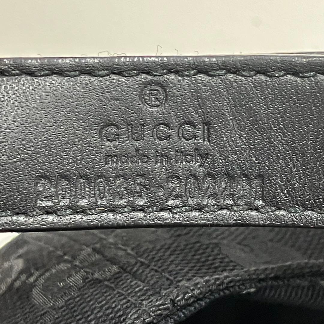 【ほぼ未使用】グッチ GGキャンパス シェリーライン キャップ 帽子 L 59