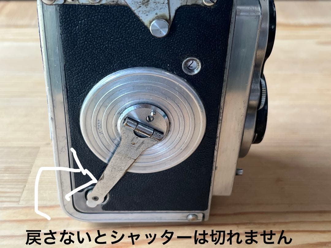 【珍品】Rolleiflex ローライフレックス ピンホール改 ジャンク
