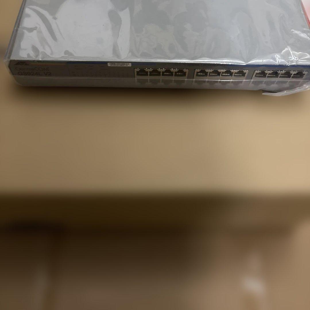 24ポートギガスイッチ　CENTRECOM GS924L V2 アライドテレシス