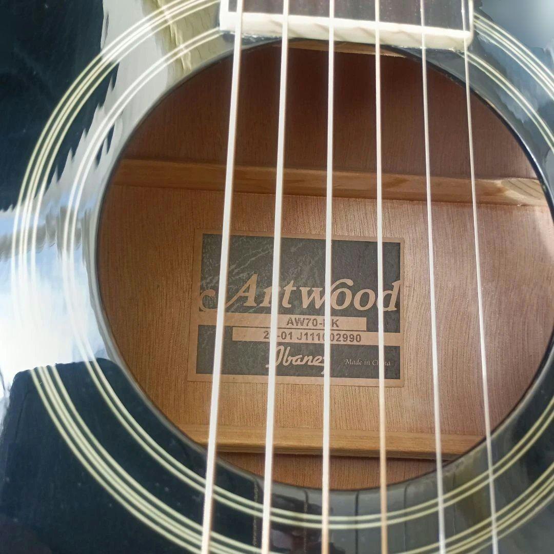 2/11迄更に値下げ！！希少ブラックIbanez AW70アコースティックギター