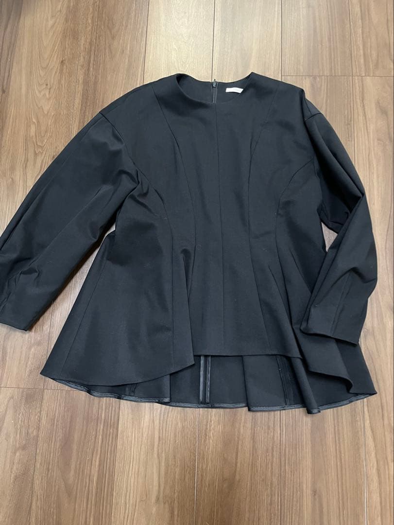 LE PHIL ダブルクロスストレッチブラウス