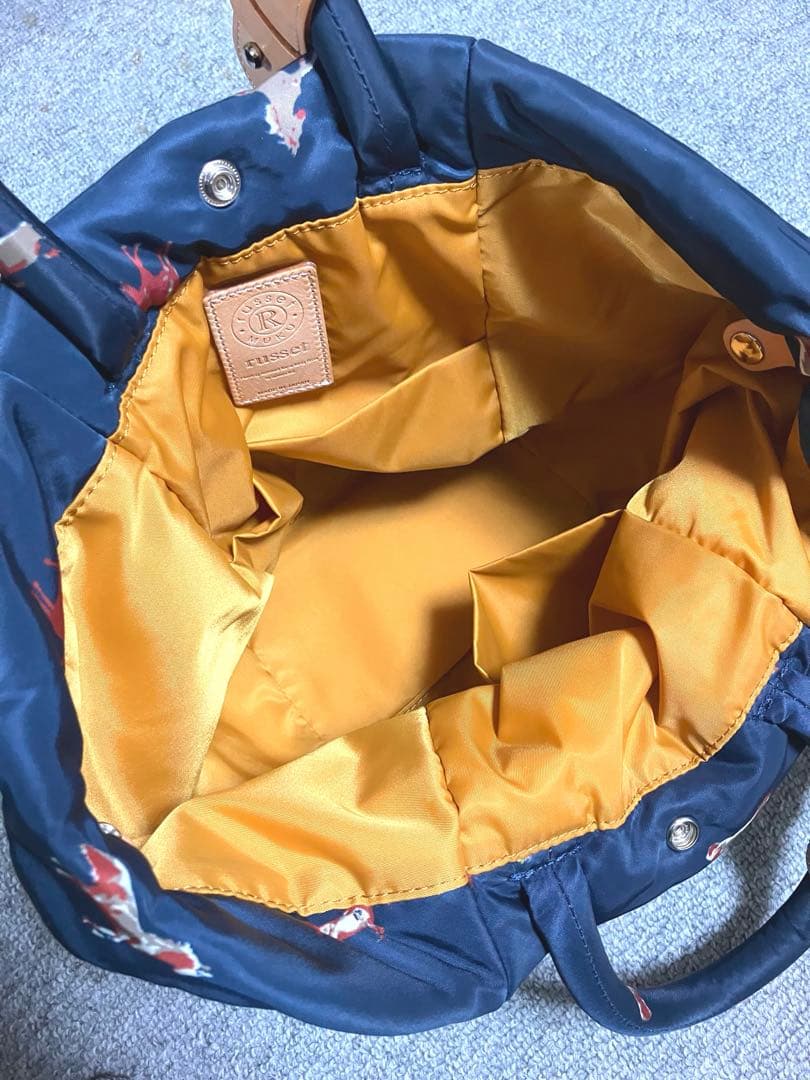 【新品未使用】 ラシット ウッドランダー　ショルダー付馬柄トートバッグ