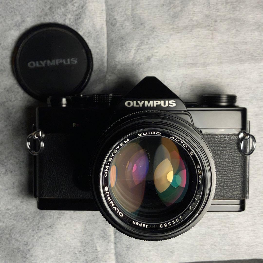 OLYMPUS om1 + 50 1.2 レンズ