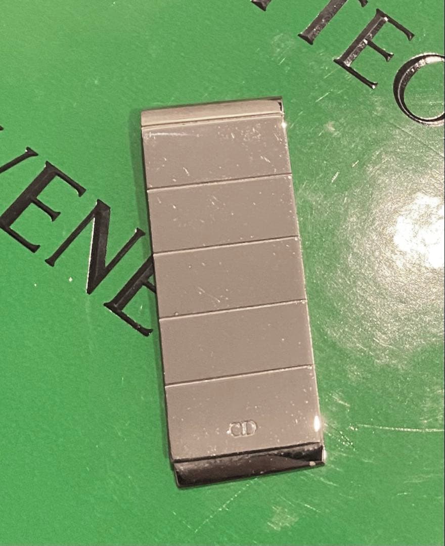 【新品未使用】Dior homme CDロゴ　マネークリップ