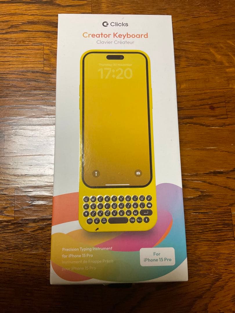 ☆☆ Clicks Creator Keyboard iPhone