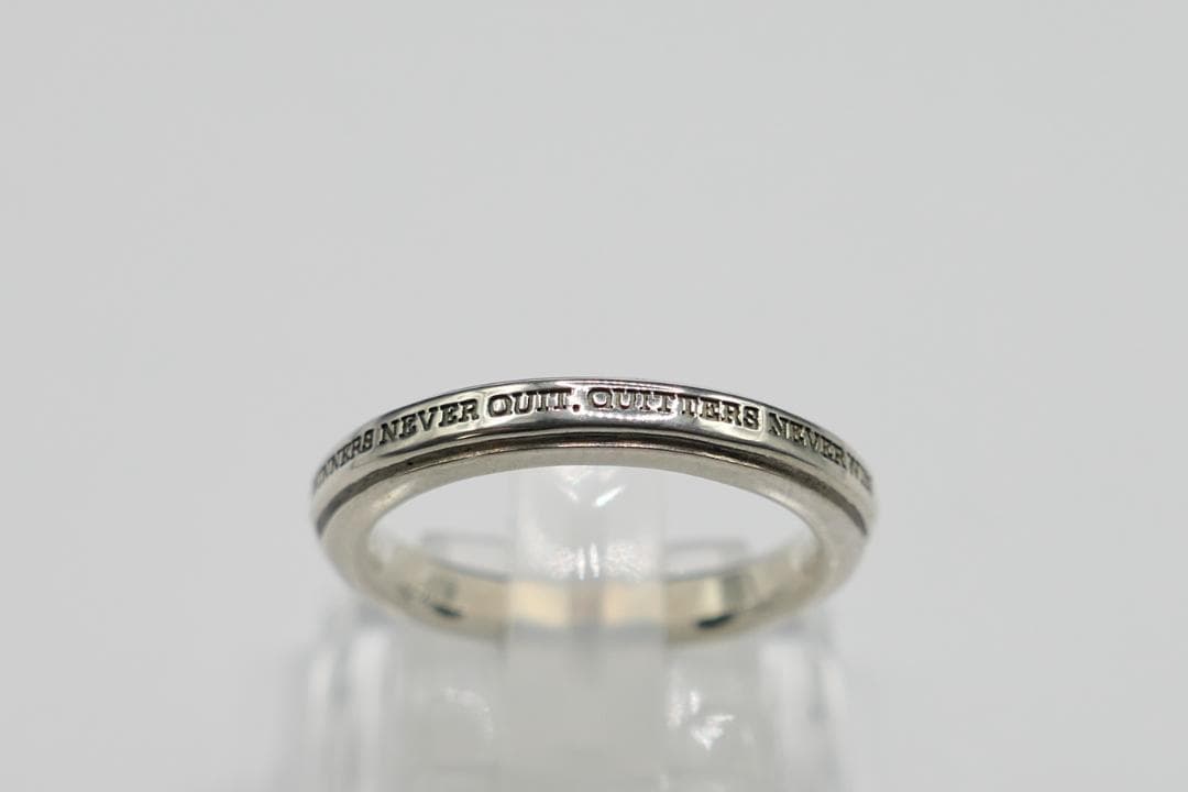 新品　未使用　11号　ドクターモンロー　ナロー　メッセージ　リング　指輪