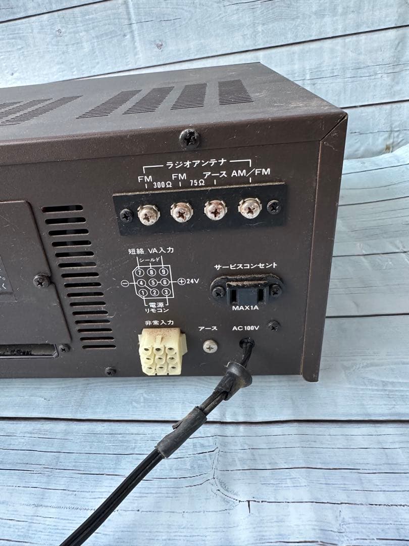 東芝トランジスタアンプVA-307R(H9)