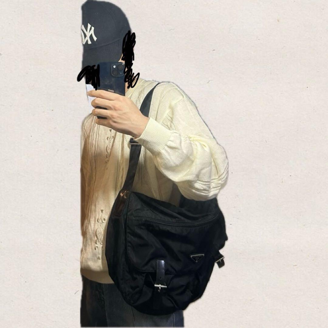 m*o様 PRADA / ナイロン　ショルダーバッグ　メッセンジャーバッグ