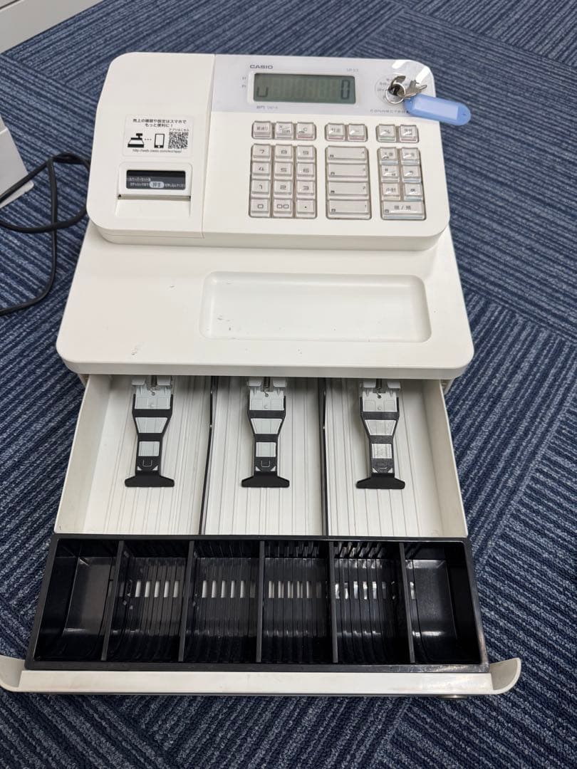 カシオ　レジスター　SR-G3-WE