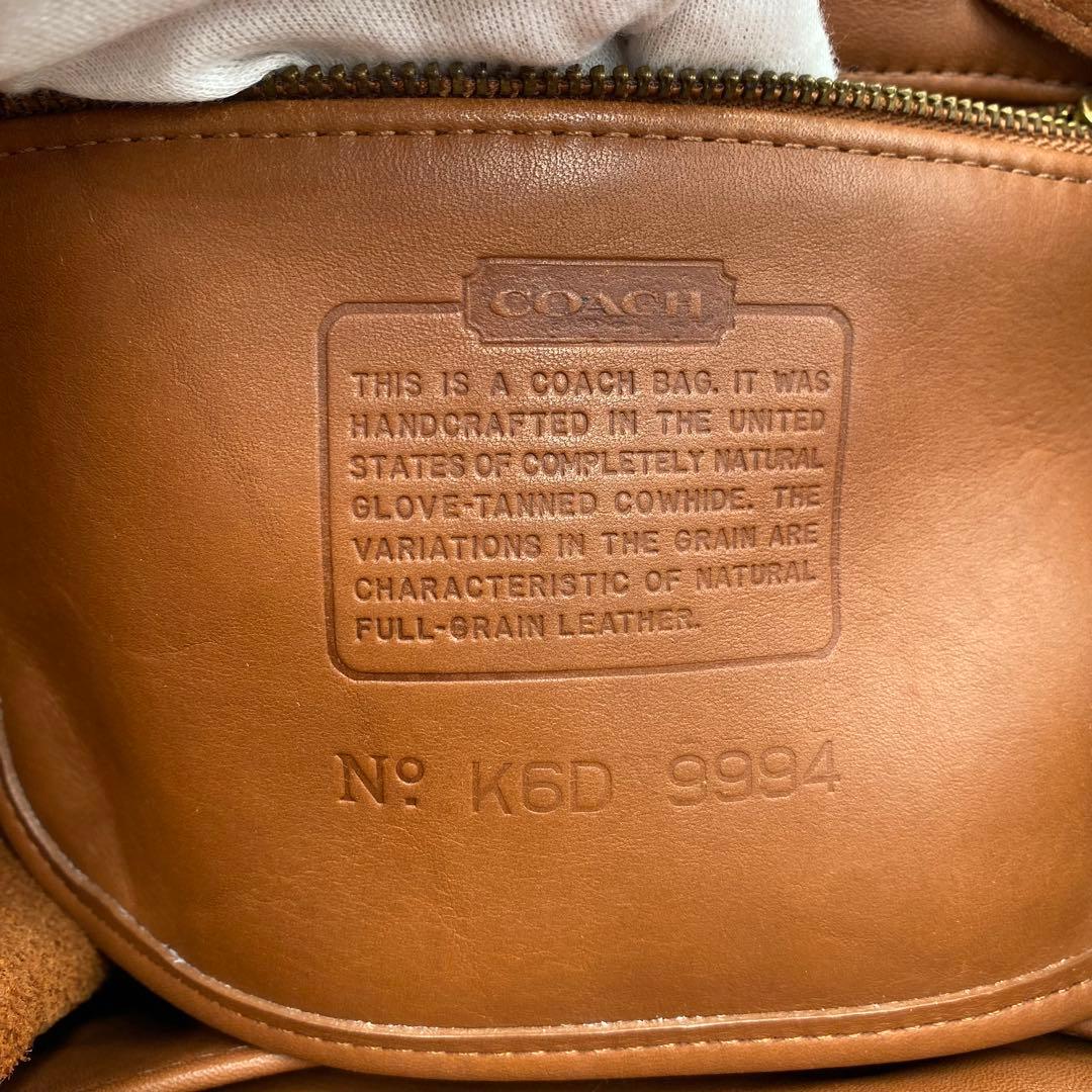 バッグ Coach Vintage Drawstring Backpack brown