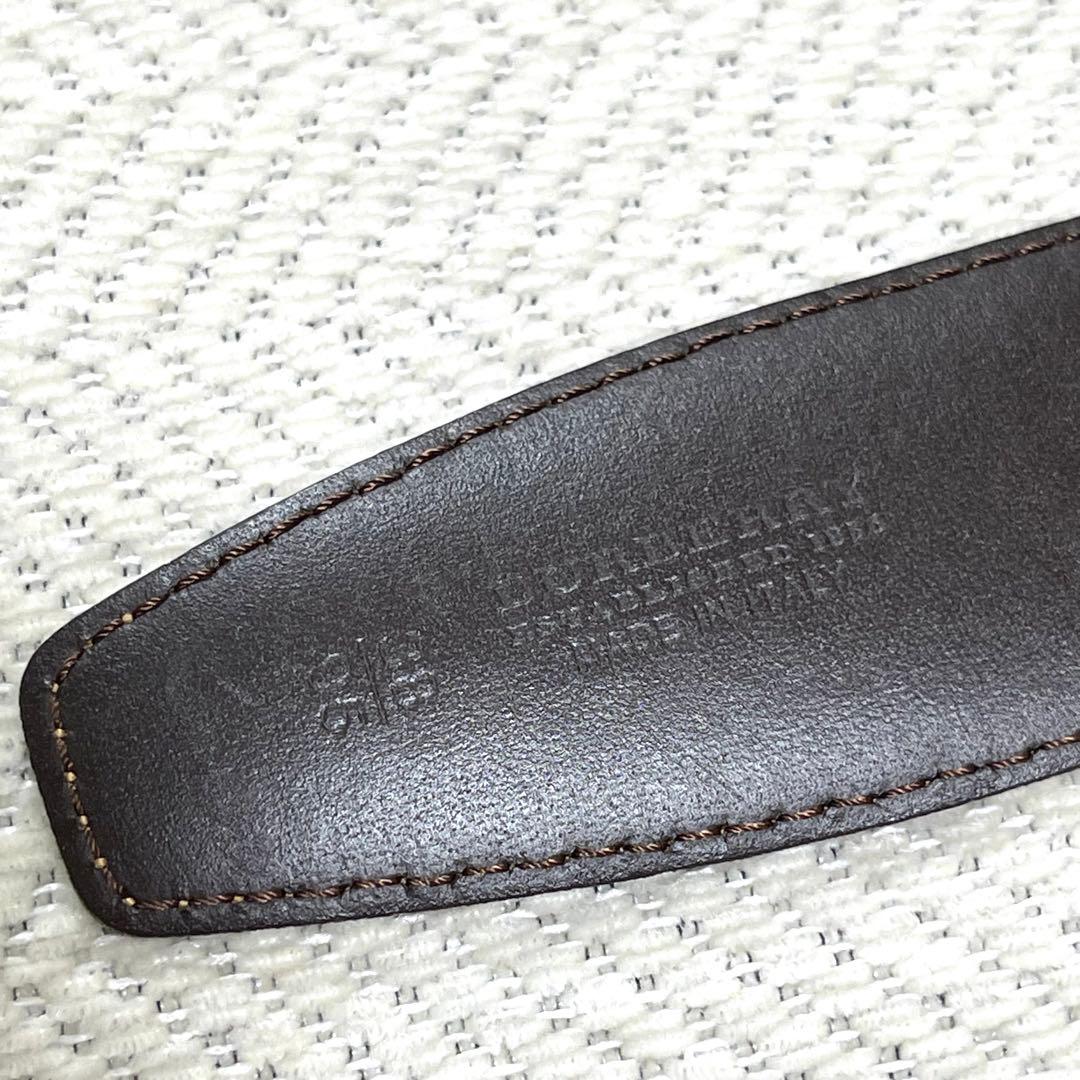 美品 BURBERRY バーバリー イタリア製 ベルト ノバチェック ナイロン