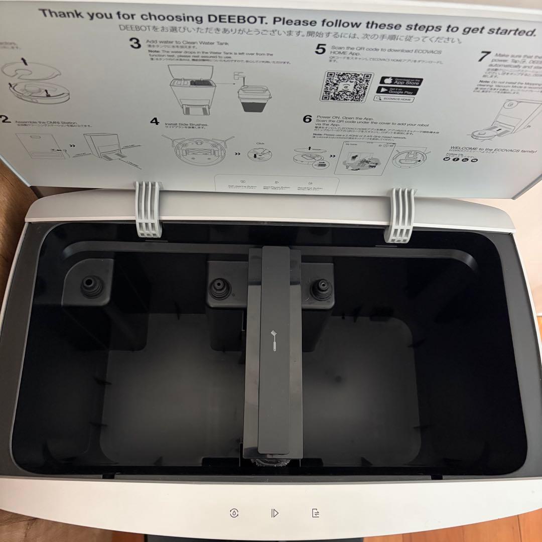 【ジャンク】ECOVACS DEEBOT X1 OMNI ロボット掃除機