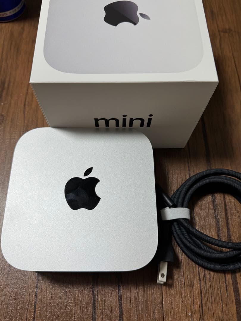 Macmini M4チップ 16GBメモリ 2024年モデル保証26年1月まで