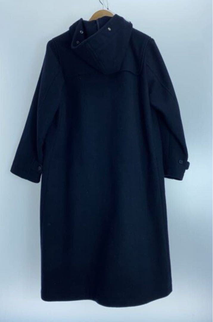 BEAMSBOY ビームスボーイ メルトン　ロング　ダッフルコート ネイビー