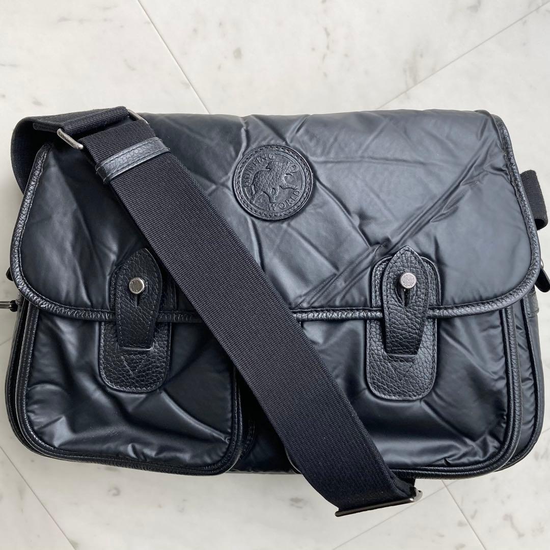 HUNTING WORLD キャリーオール バチュークロス ショルダーバッグ