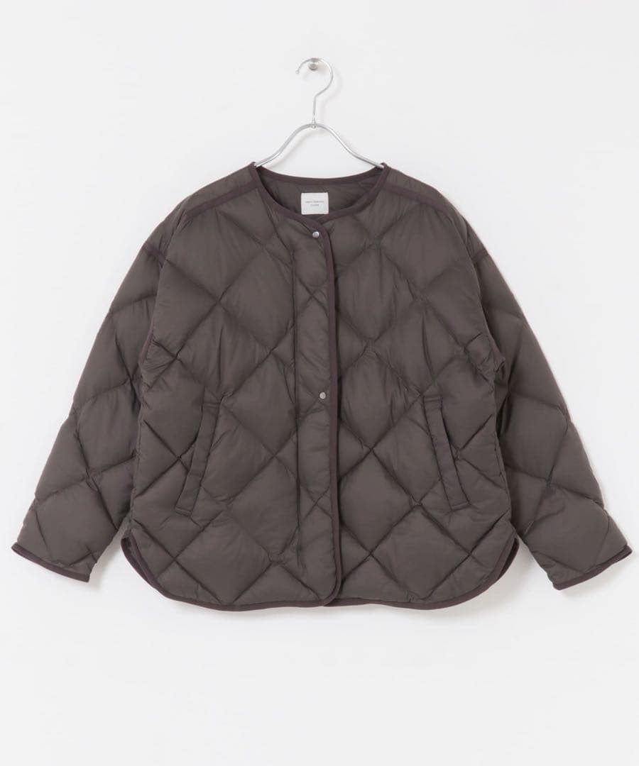 【DOORS】ライトダウンキルトショートブルゾン