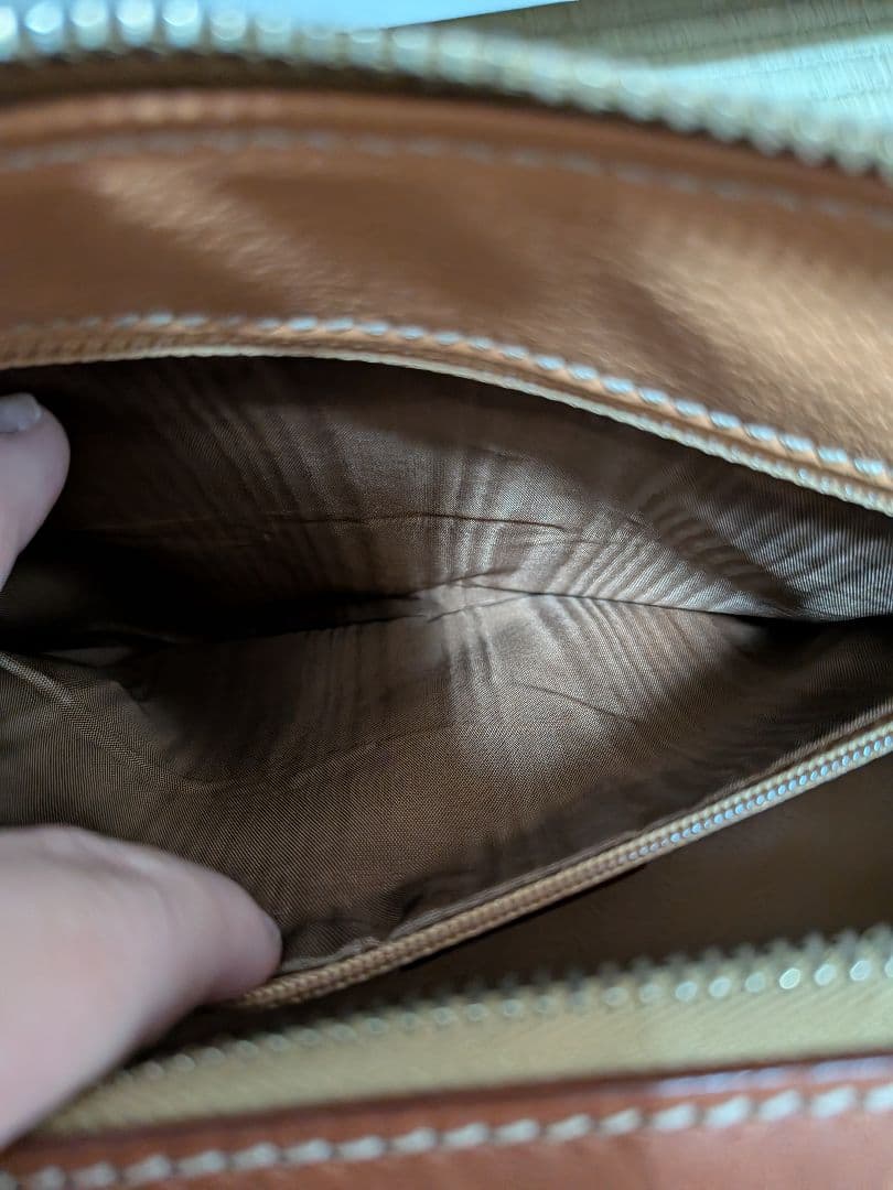 最終価格❗️Vintage CELINE⭐️マカダム　ブラゾン型押しミニボストン