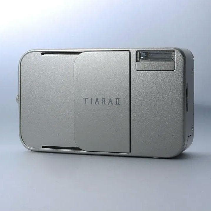 【動作ＯＫ、美品】FUJIFILM TIARA II CARDIA mini