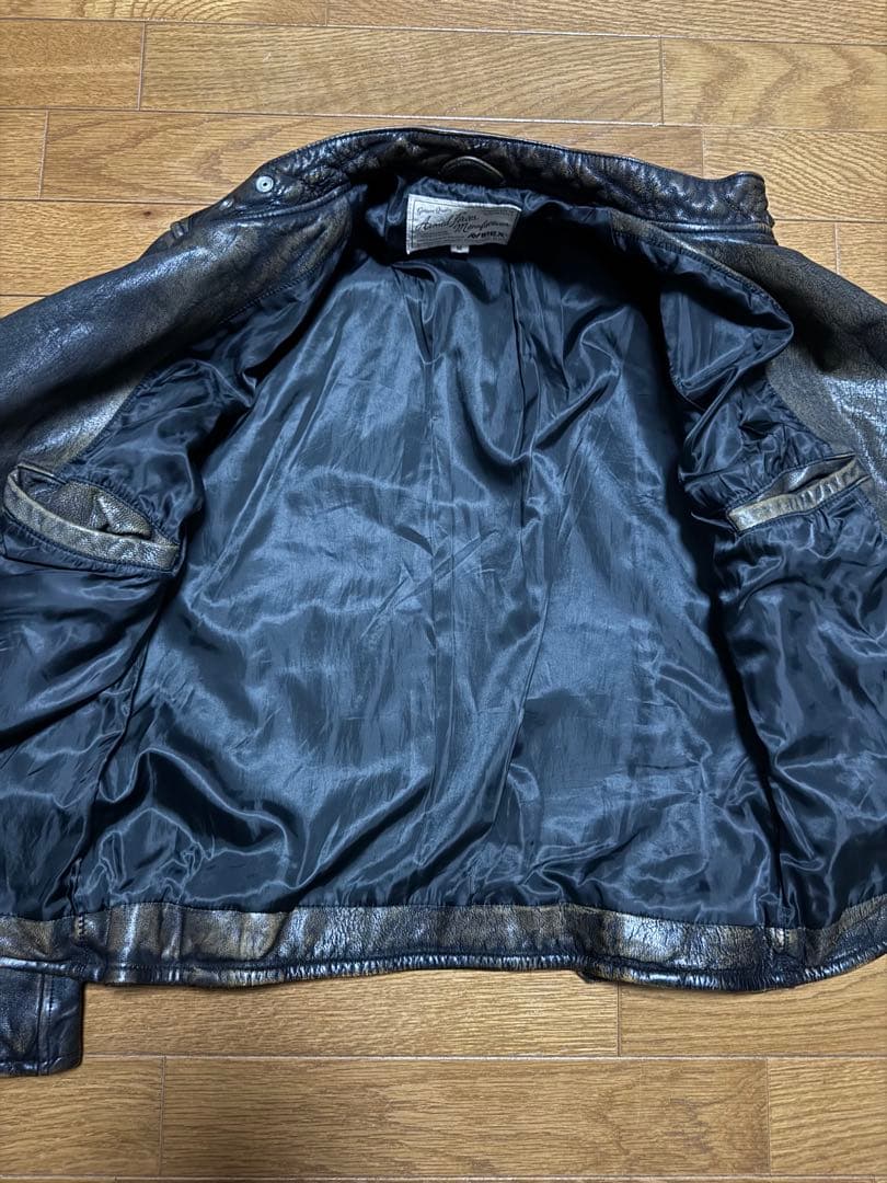 セミダブルライダース AVIREX ビンテージ加工