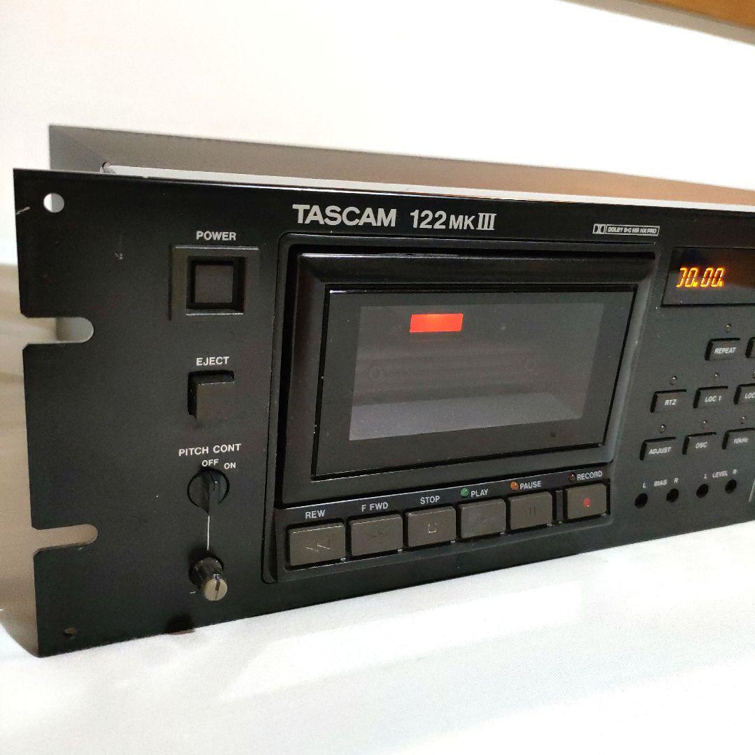 動作品 TASCAM 122MKIII カセットデッキ