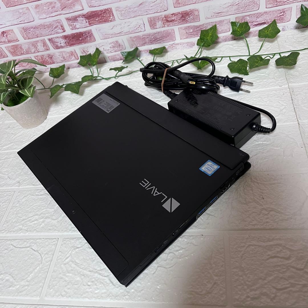 ★NECタッチパネル美品 SSD128GB メモリ8GB★カメラノートPC466