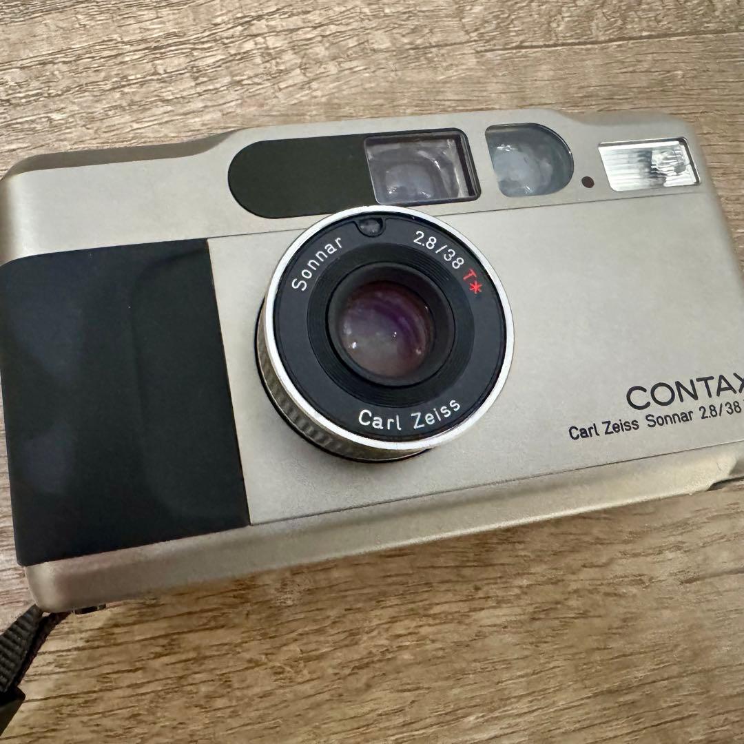 【動作確認済】美品✴︎Contax T2 フィルムカメラ
