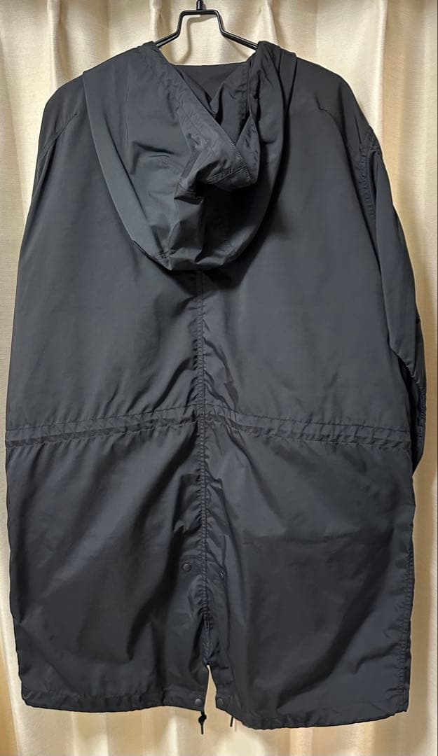 【新品未使用】無印良品/MUJI Labo ライナー付きモッズコート 黒S