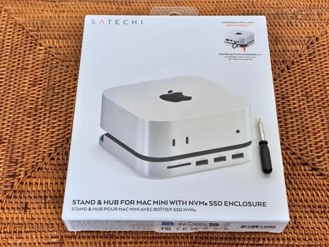 日本上陸！SATECHI STAND＆HUB FOR MacminiM4
