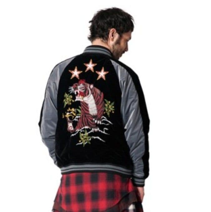 glamb Drexler スカジャン ブラック