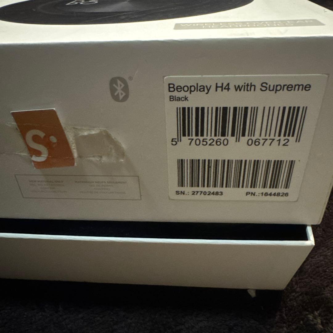 supreme×Bang&Olufsen ワイヤレスヘッドホン　動作確認OK