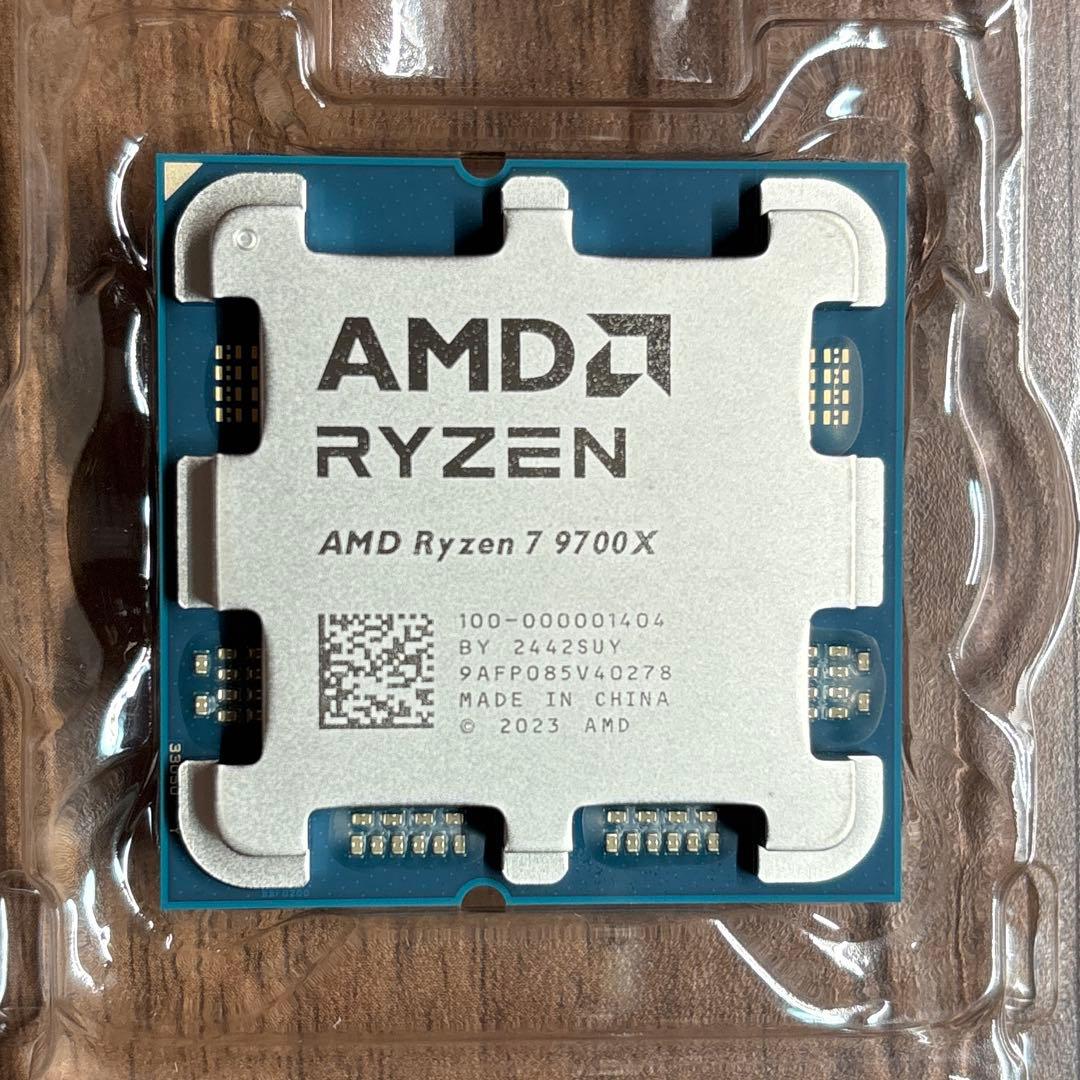 【新品未使用】Ryzen7 9700X 動作保証 返品対応有!