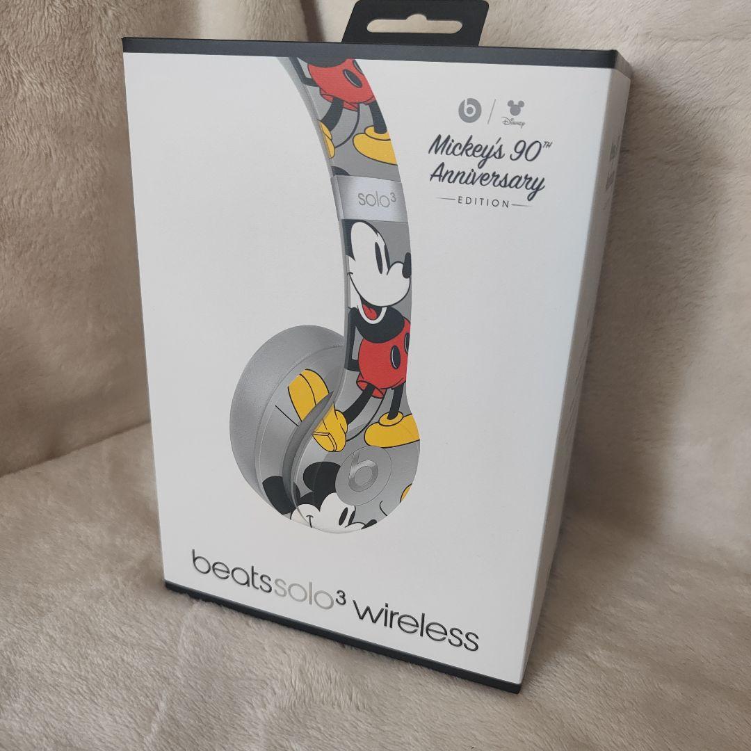未使用beats solo3 ワイヤレス ミッキー 限定