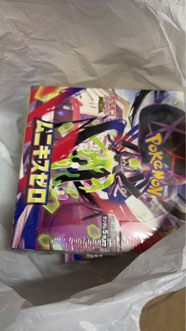 ポケモンカードゲーム ムニキスゼロ & メガドリームEXボックスシュリンク付き