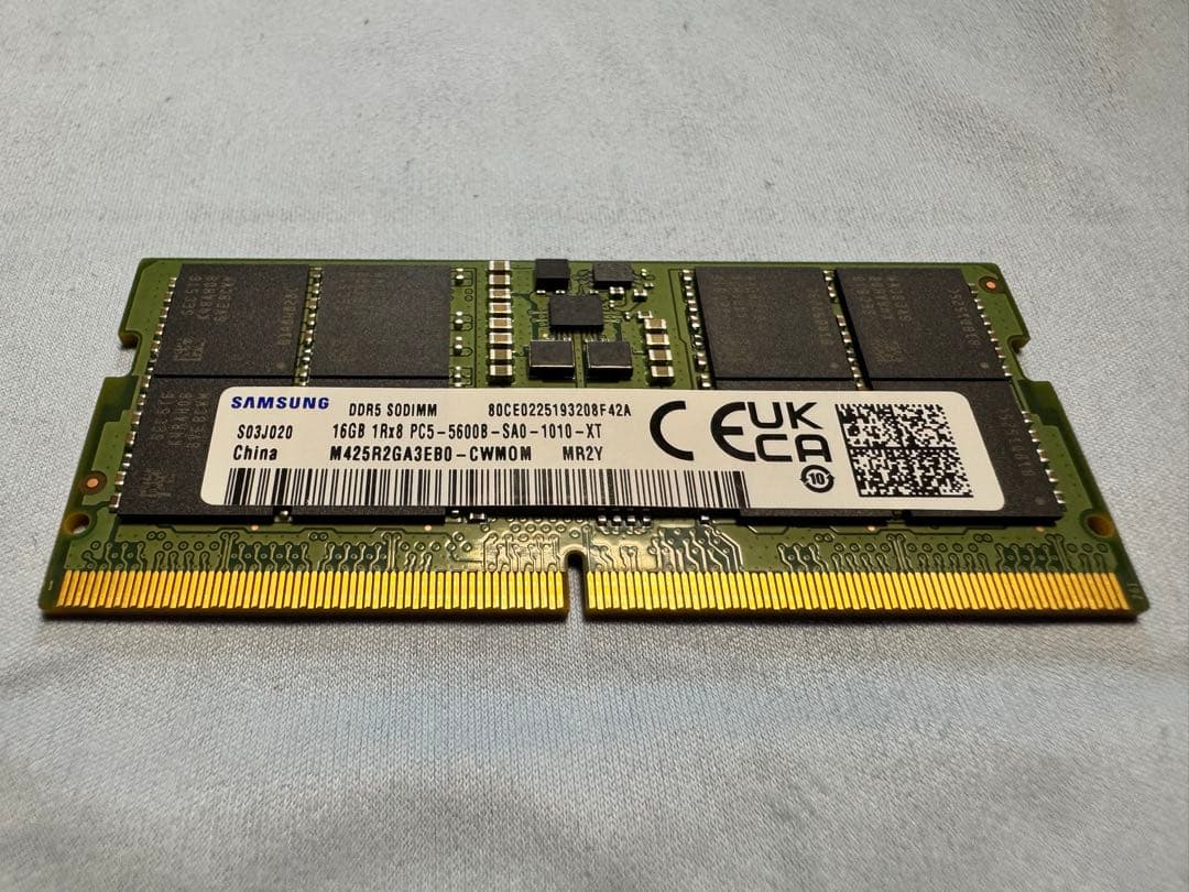 Samsung DDR5 16GB 5600MHz 【最終値下げ】