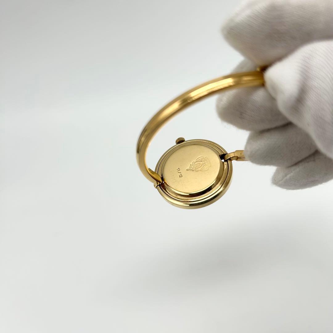 箱付き美品 GUCCI 腕時計 チェンジベゼル レディース ゴールド 8色