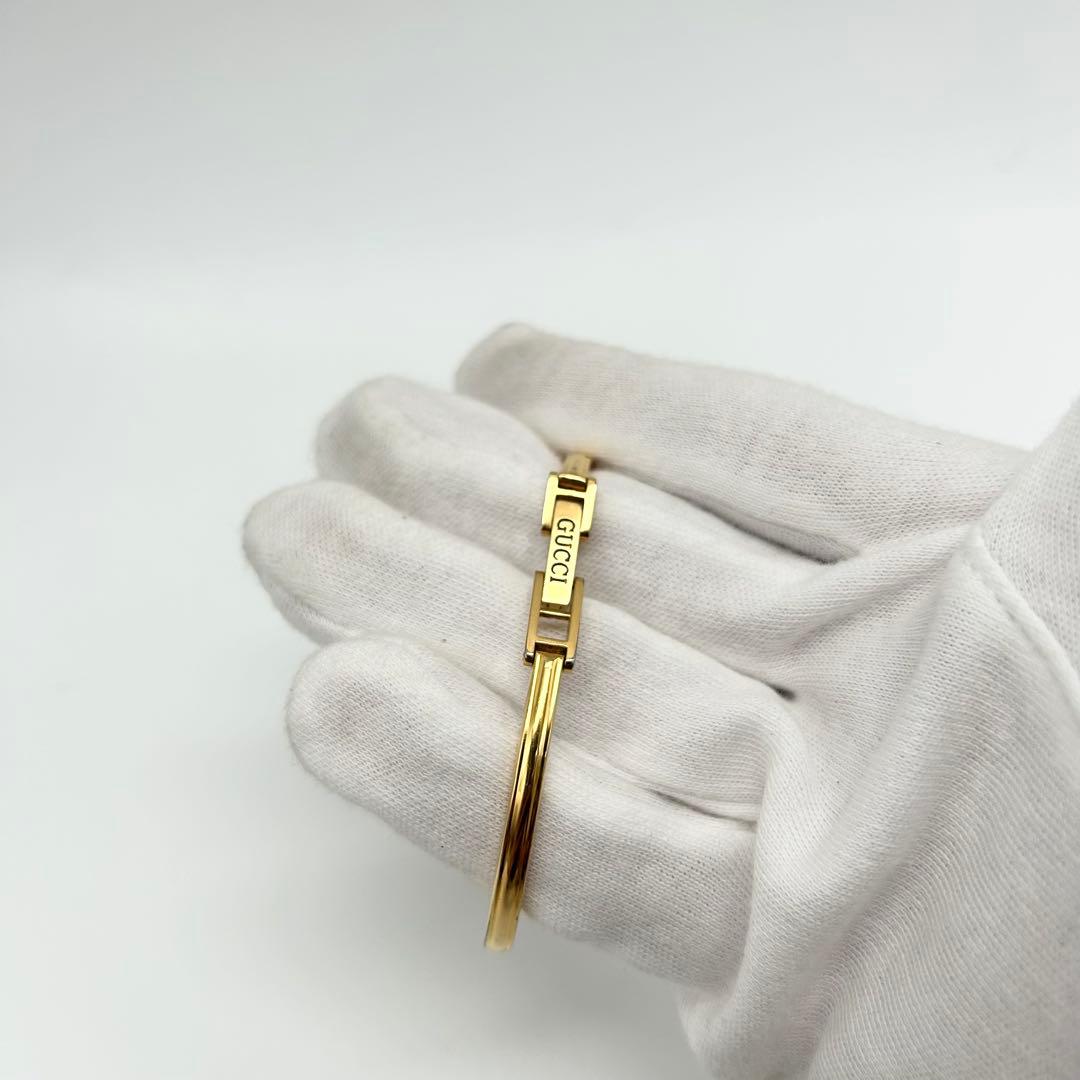 箱付き美品 GUCCI 腕時計 チェンジベゼル レディース ゴールド 8色