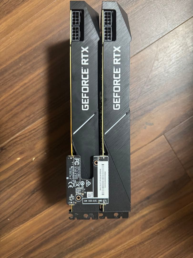 Asus RTX 2080Ti 22GB x2 nvlink付き