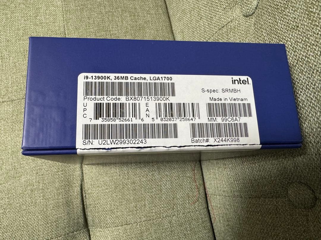 Intel Core i9-13900K BOX 13世代 CPU