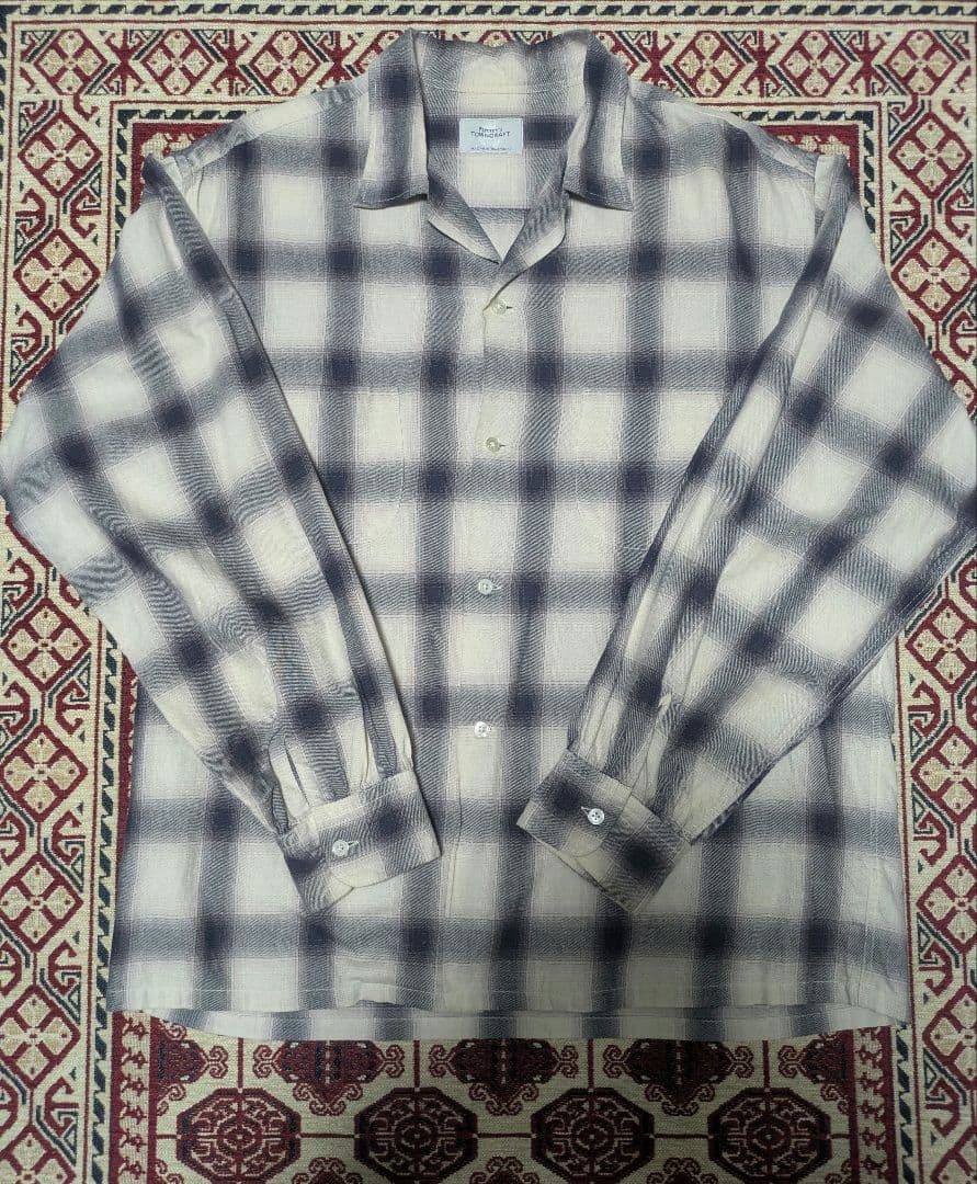 Towncraft オンブレシャツ　船タグ 60s復刻