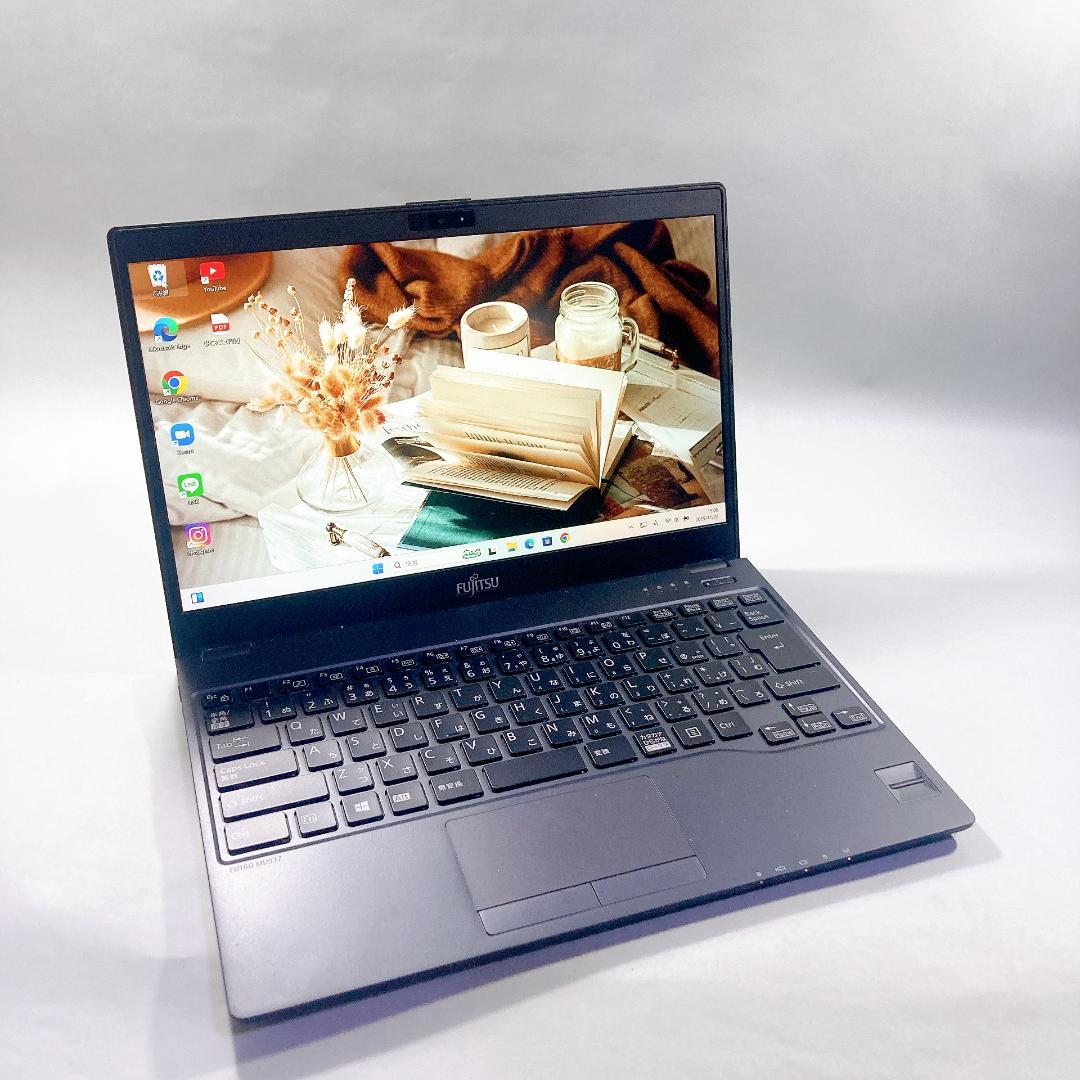 w127✨美品/超軽量 /爆速 SSD新品/Office付✨すぐ使えるノートPC