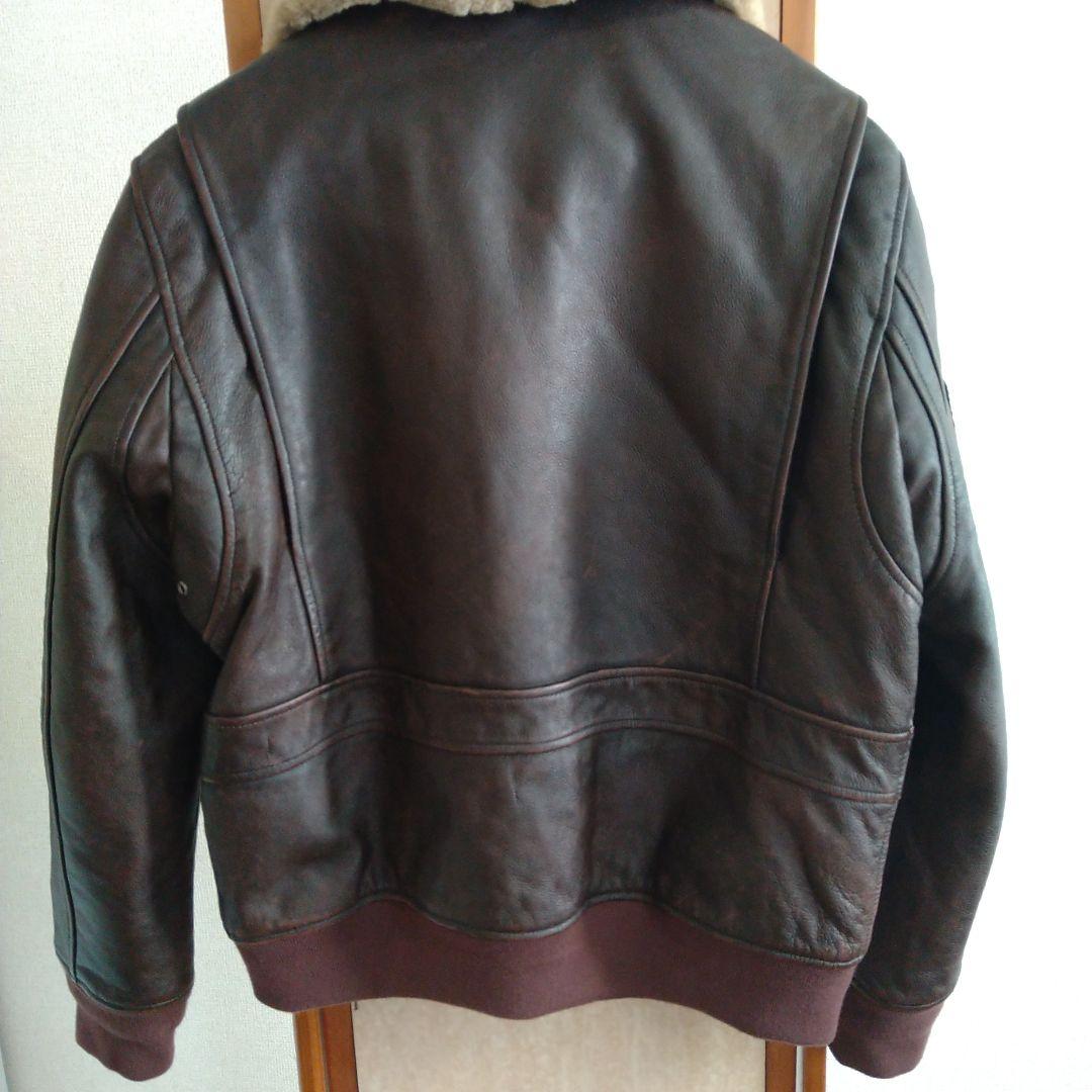 新品　GABRIEL襟厶―トンワッペン付レザーG―1フライトジャケットＬサイズ