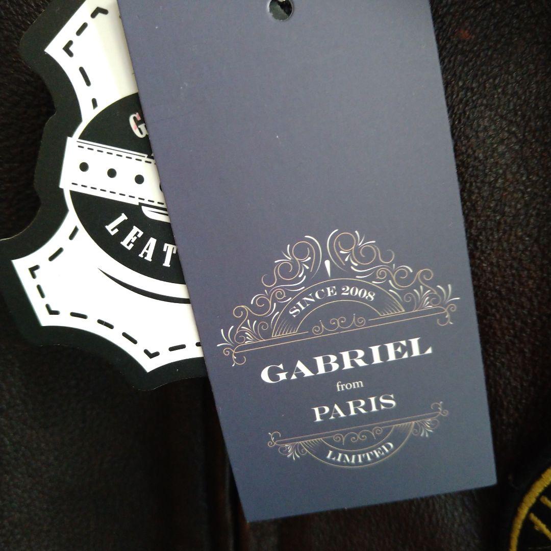 新品　GABRIEL襟厶―トンワッペン付レザーG―1フライトジャケットＬサイズ