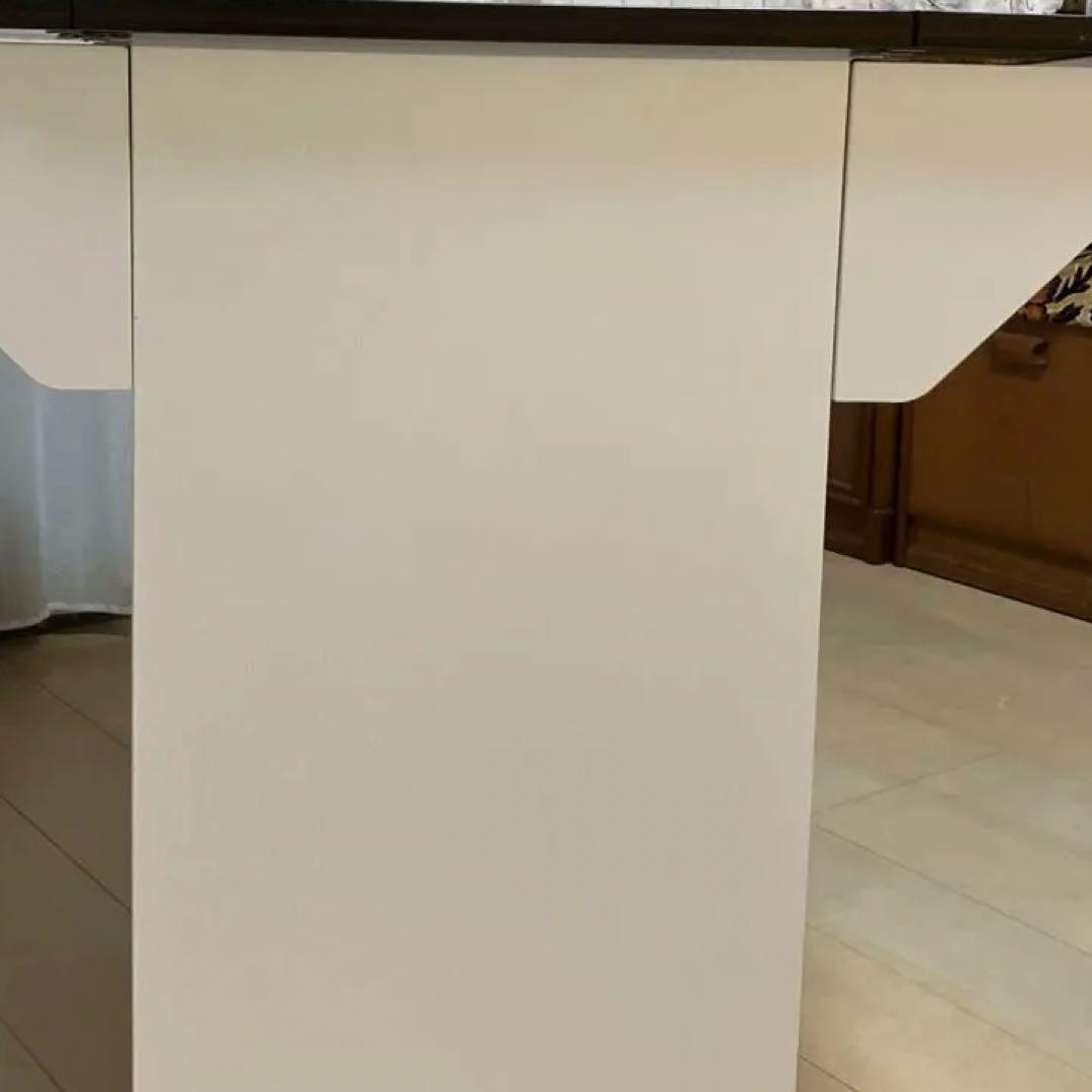 バタフライ　キッチンカウンター 作業台　テーブル　キャスター付き