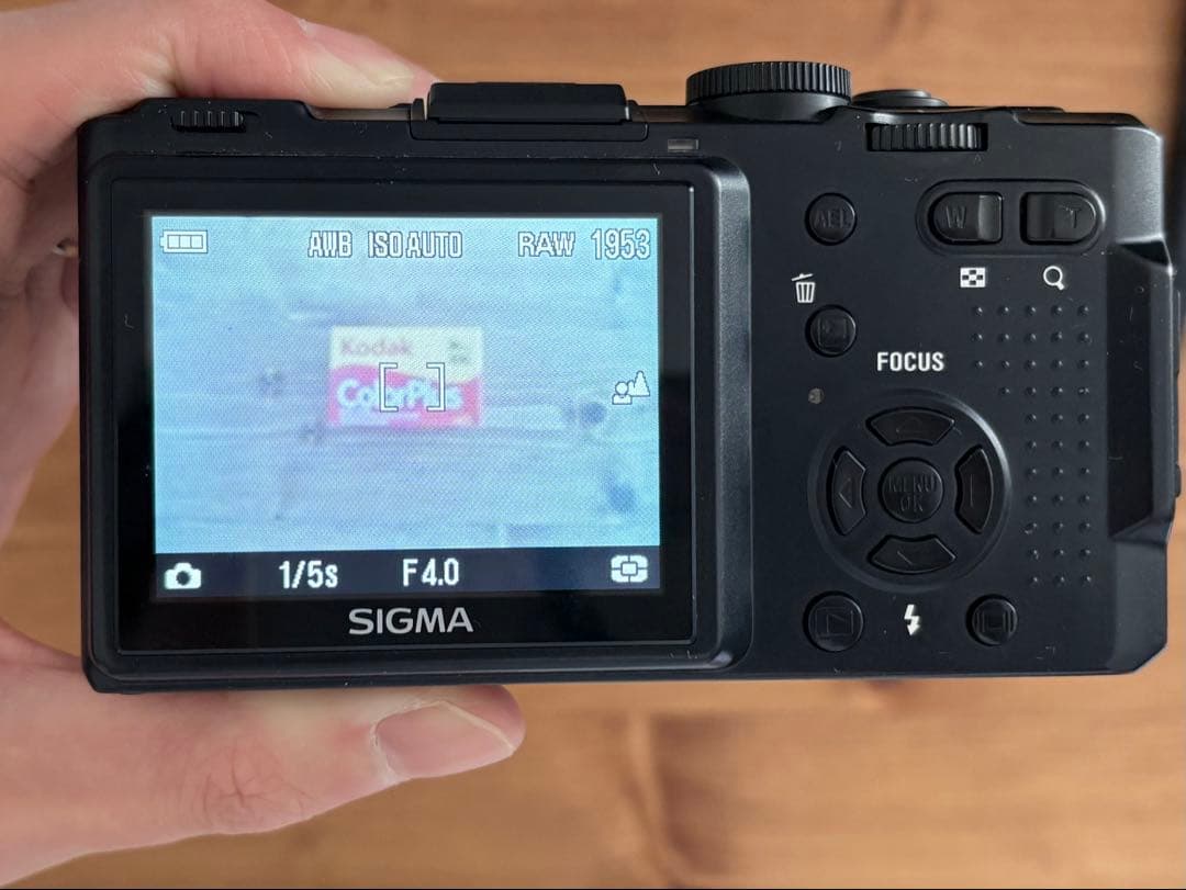 デジタルカメラ SIGMA dp1s